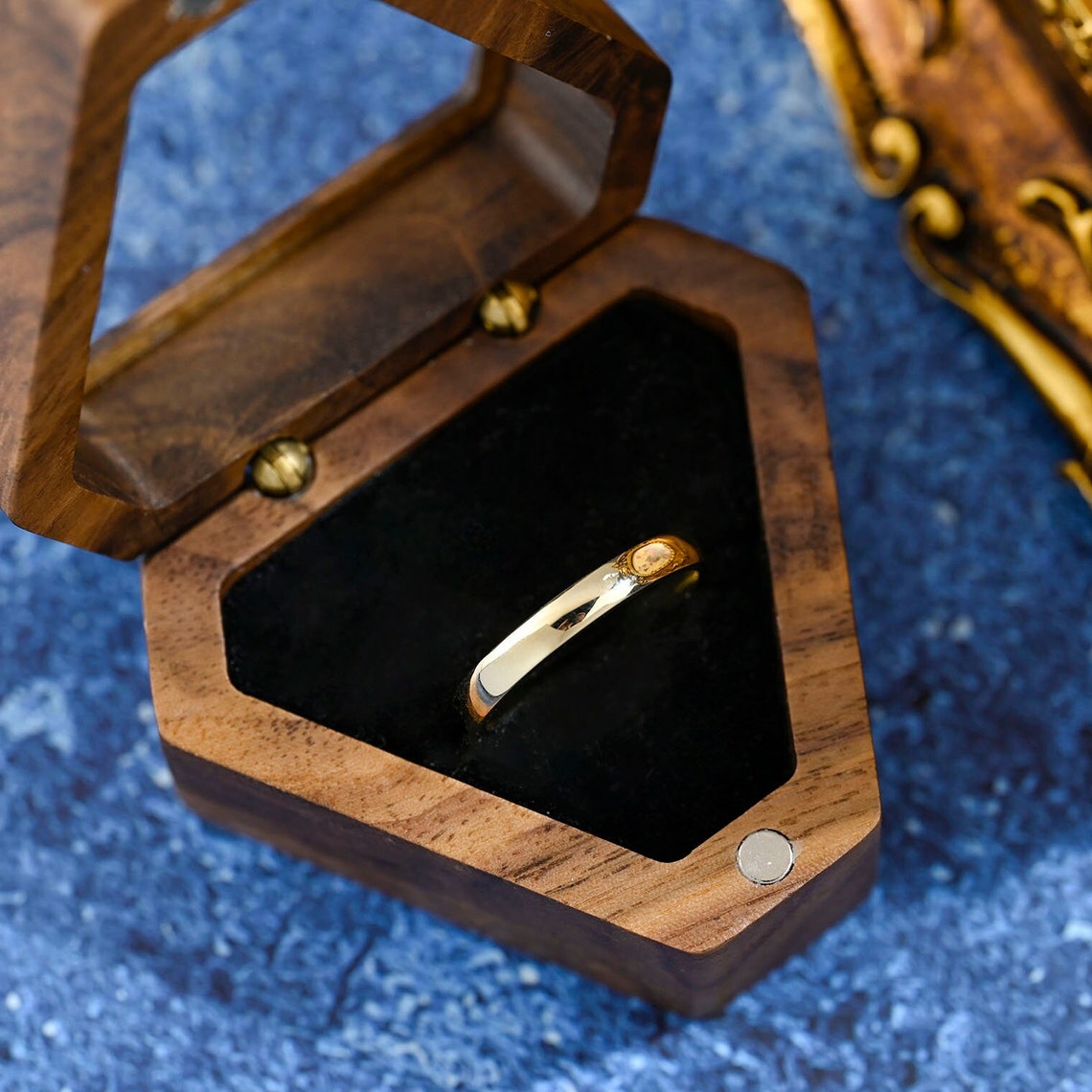 Classic Shank Bridal Wedding Band 3