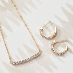 1.08 TCW Round Aquamarine Lab Made Diamond- March Birthstone Hoops 3