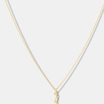 Round Cut Cubic Zirconia in 925 Sterling Silver Necklace 1