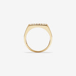 0.50 CT Round Moissanite Channel Set Men's Wedding Band in Solid Gold 3
