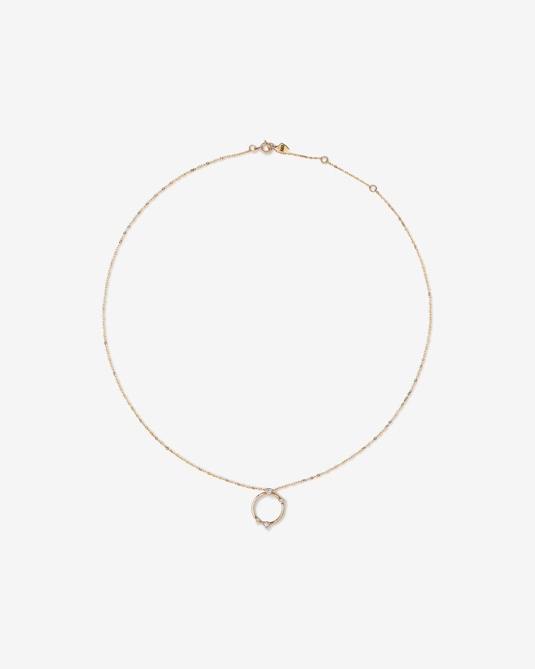 Round Cut Cubic Zirconia in 925 Sterling Silver Necklace 3