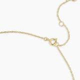 Round Cut Cubic Zirconia in 925 Sterling Silver Necklace 4