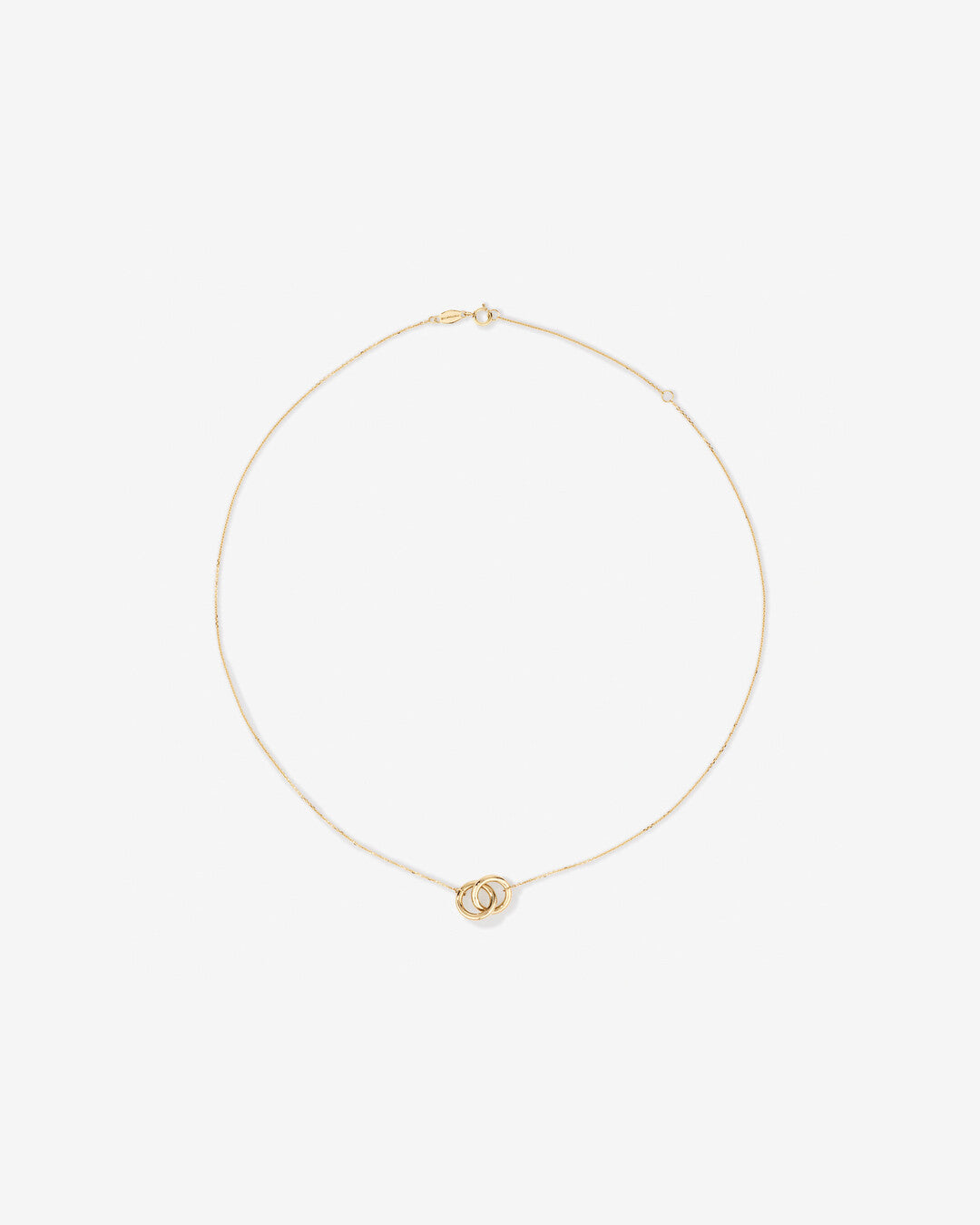 Round Cut Cubic Zirconia in 925 Sterling Silver Necklace 3