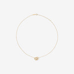 Round Cut Cubic Zirconia in 925 Sterling Silver Necklace 3