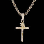 Crucifix Silver Pendant for Him 8