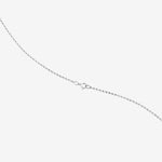 Round Cut Cubic Zirconia in 925 Sterling Silver Necklace 3