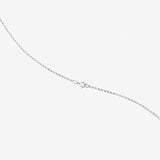 Round Cut Cubic Zirconia in 925 Sterling Silver Necklace 3