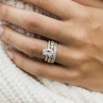 Oval Cut Solitaire Style Cubic Zirconia in 925 Sterling Silver Ring 3
