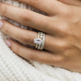 Oval Cut Solitaire Style Cubic Zirconia in 925 Sterling Silver Ring 3