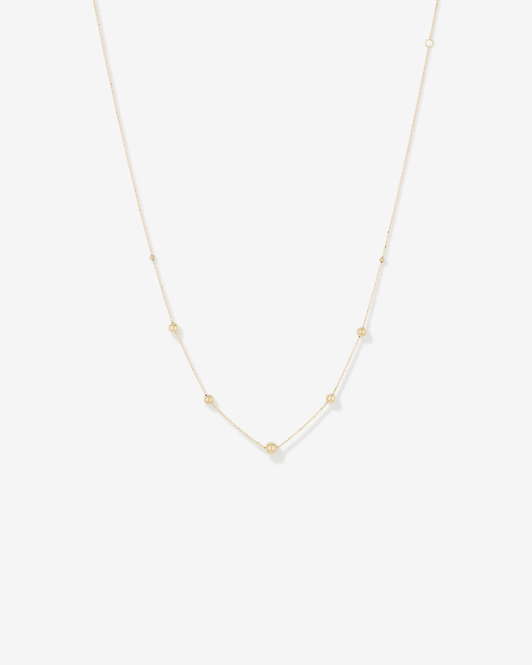 Round Cut Cubic Zirconia in 925 Sterling Silver Necklace 1