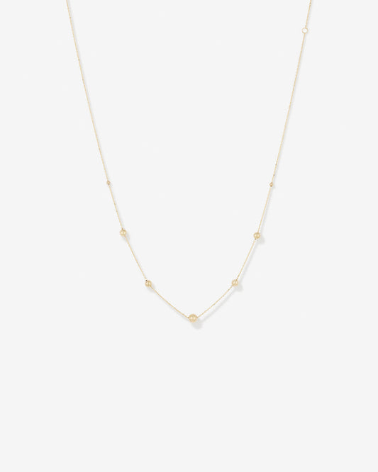 Round Cut Cubic Zirconia in 925 Sterling Silver Necklace 1
