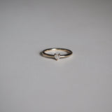 Stunning 0.15 CT Heart Moissanite Engagement Ring with Solitaire Design 1