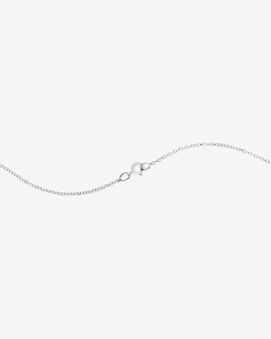 Round Cut Cubic Zirconia in 925 Sterling Silver Necklace 3