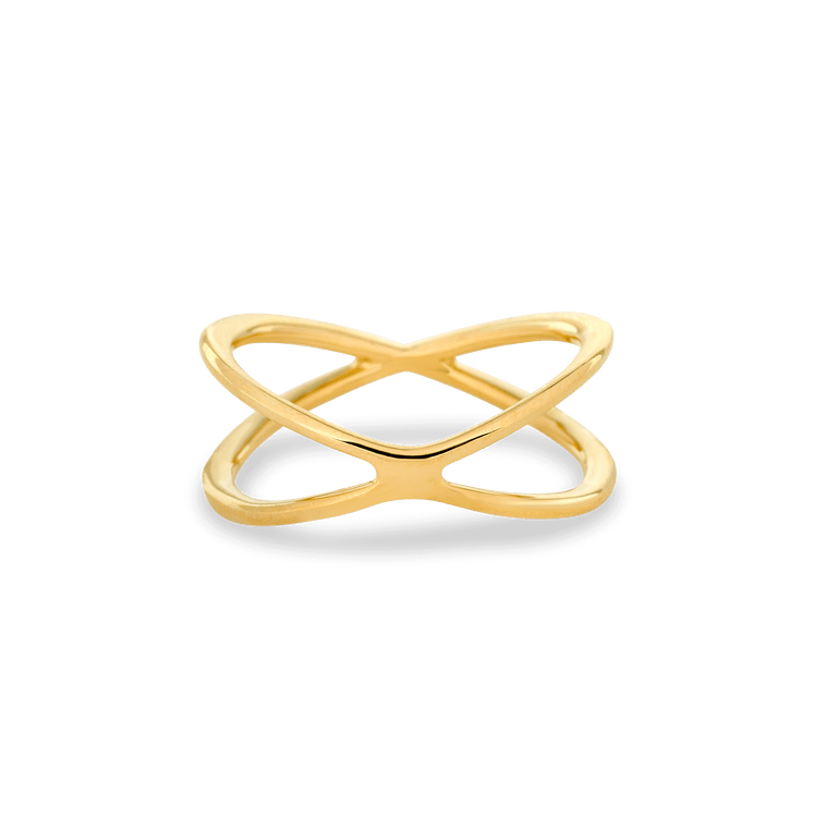 Stunning Criss Cross Wedding Bands 2