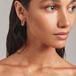 Round Cut Cubic Zirconia in 925 Sterling Silver Earrings 6