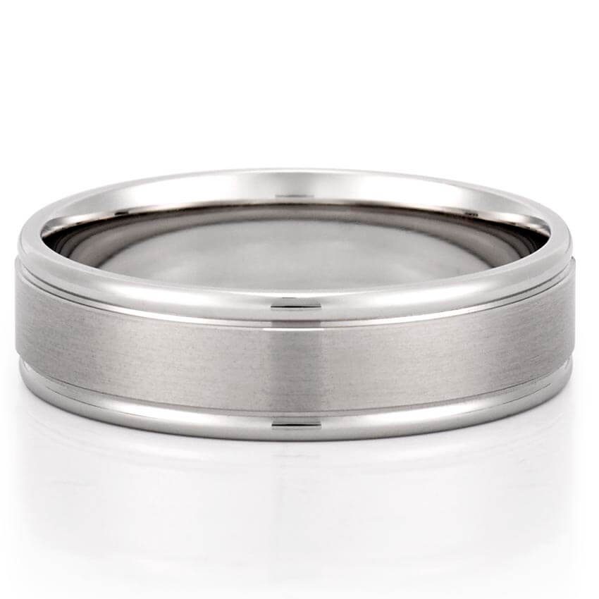 Classic Comfort Fit Wedding Band for Men's in Solid Gold 3