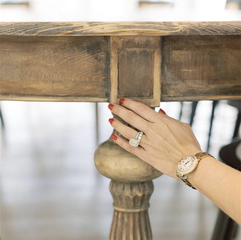 5.0 CT Radiant Shaped Moissanite Engagement Ring With Halo Split Shank Pave Accents 11