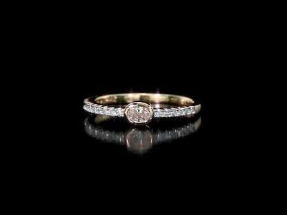 Round Cut Cubic Zirconia in 925 Sterling Silver Wedding Bands 7