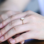 Stunning 1.0 - 2.0 CT Emerald Moissanite Engagement Ring with Solitaire Design 4