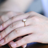 Stunning 1.0 - 2.0 CT Emerald Moissanite Engagement Ring with Solitaire Design 4