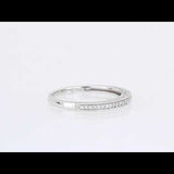 Round Cut Cubic Zirconia in 925 Sterling Silver Wedding Bands 11