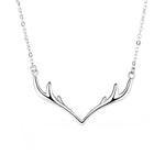 Round Cut Cubic Zirconia in 925 Sterling Silver Necklace 5