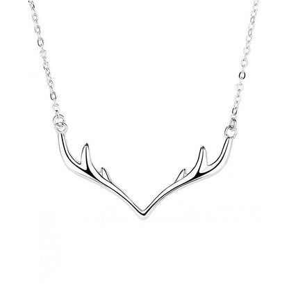 Round Cut Cubic Zirconia in 925 Sterling Silver Necklace 5