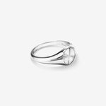 Classic Sunray Round Signet Men's Wedding Band in Solid Gold 4