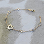 1.50 TCW Round April Diamond Lab Made Diamond- April Birthstone Bracelet 3
