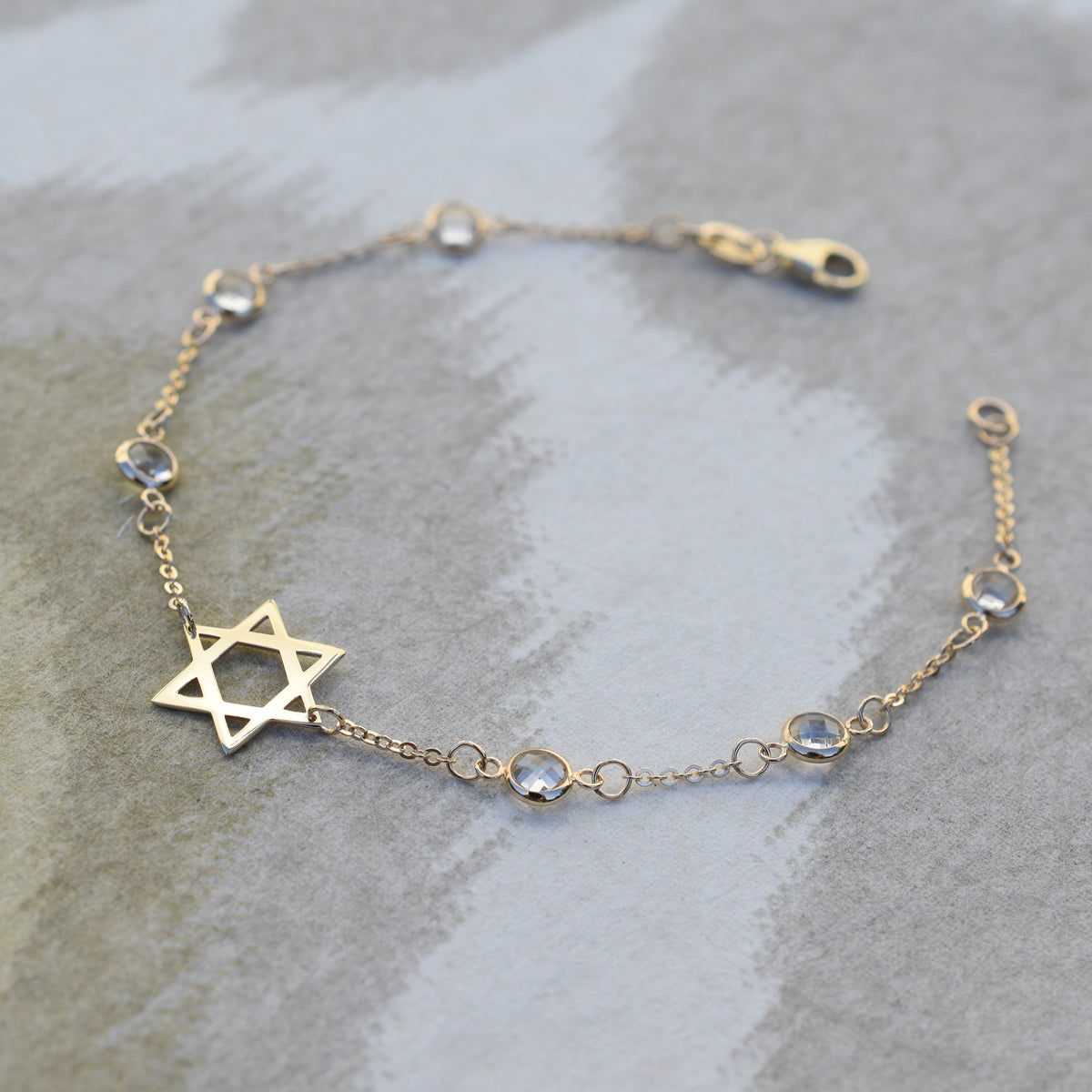 1.50 TCW Round April Diamond Lab Made Diamond- April Birthstone Bracelet 3