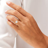 Stunning 1.0-2.0 CT Cushion Moissanite Engagement Ring with Solitaire Design 8