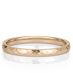 Stunning Hammered Metal Wedding Bands 1