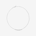 Round Cut Cubic Zirconia in 925 Sterling Silver Necklace 3