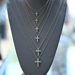 Classic 1.0 TCW Moissanite Diamond Solitaire Pendant Necklace in Solid Gold 7