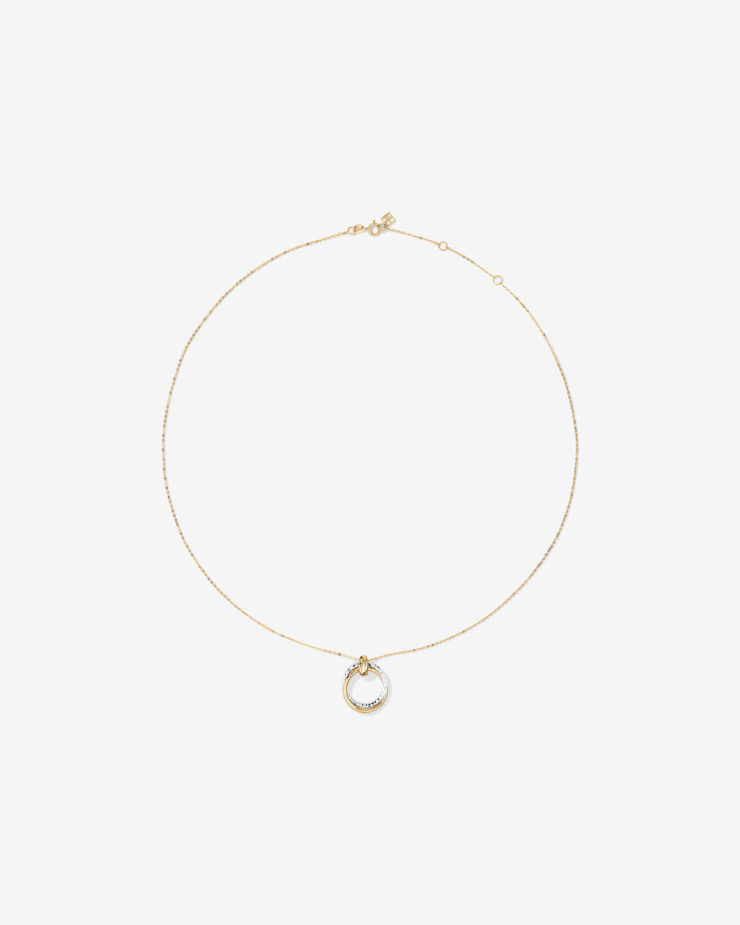 Round Cut Cubic Zirconia in 925 Sterling Silver Necklace 3