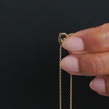 Round Cut Cubic Zirconia in 925 Sterling Silver Necklace 5