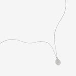 Round Cut Cubic Zirconia in 925 Sterling Silver Necklace 2