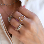 1.92 TCW Round Amethyst Lab Made Diamond- February Birthstone Engagement Ring 6