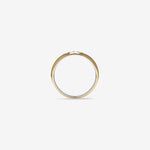 0.15 CT Round Moissanite Channel Set Men's Wedding Band in Solid Gold 2