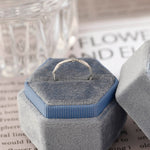 0.2 TCW Round Cut Moissanite Bridal Wedding Band 9