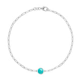 0.90 CT Round Topaz Lab Made Diamond- December Birthstone Bracelet 5