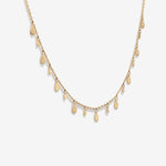 Round Cut Cubic Zirconia in 925 Sterling Silver Necklace 4