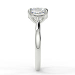Stunning 2.80 CT Cushion Moissanite Engagement Ring with Solitaire Design 7