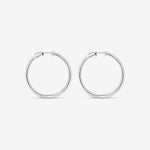 Round Cut Cubic Zirconia in 925 Sterling Silver Earrings 3