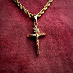 Crucifix Silver Pendant for Him 4