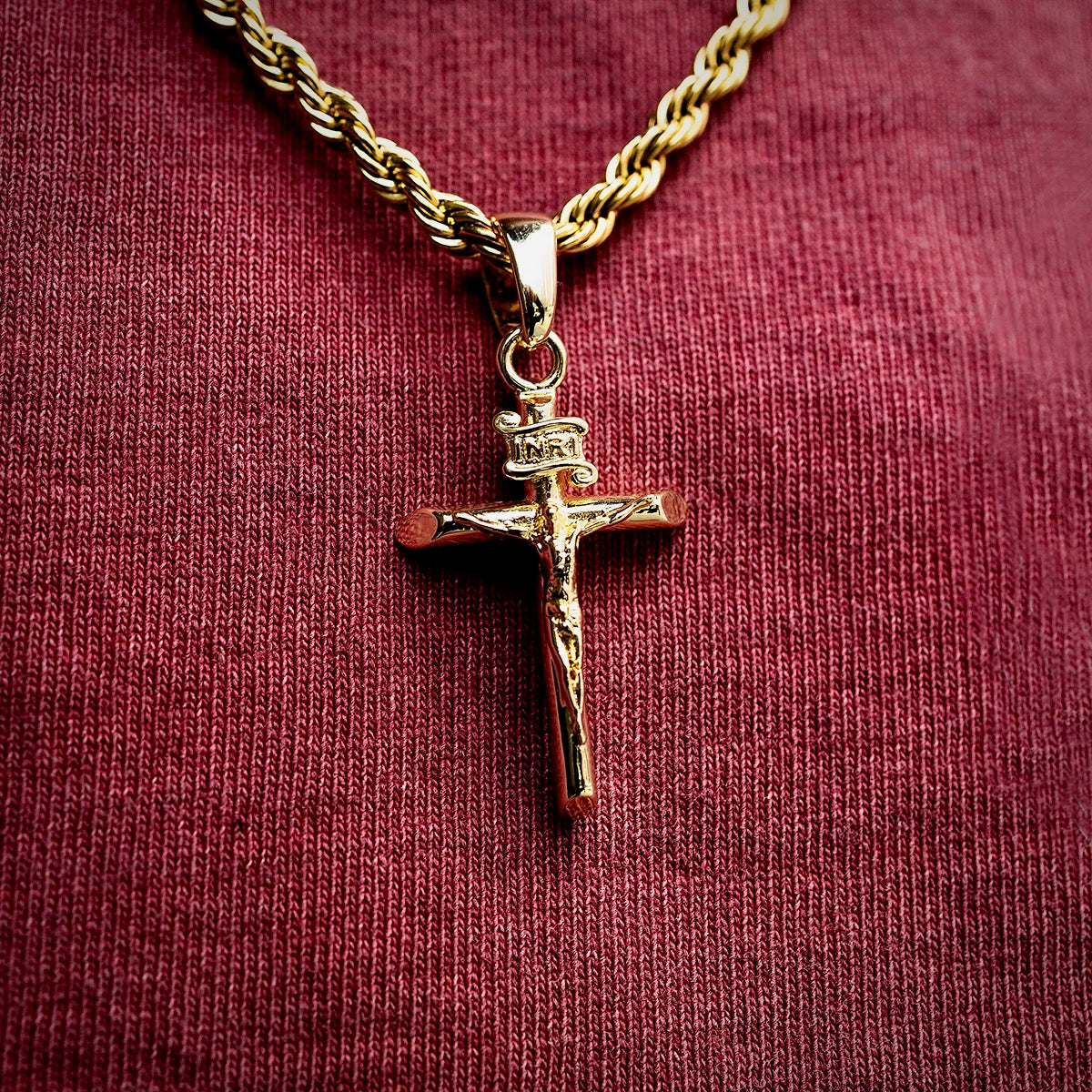 Crucifix Silver Pendant for Him 4