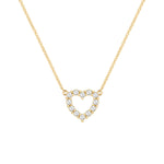 1.44 TCW Round April Diamond Lab Made Diamond- April Birthstone Necklace 1