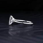 Stunning 2.0 CT Radiant Moissanite Engagement Ring with Solitaire Design 2