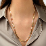 Round Cut Cubic Zirconia in 925 Sterling Silver Necklace 4