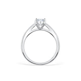 Stunning 1.0 CT Oval Moissanite Engagement Ring in Solitaire Design 3